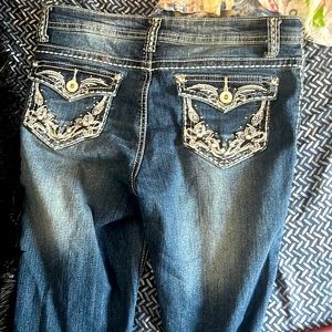 low rise jeans size 4